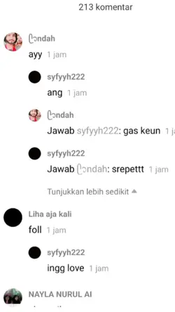 Trend Balas Komen