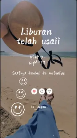 libur telah usai