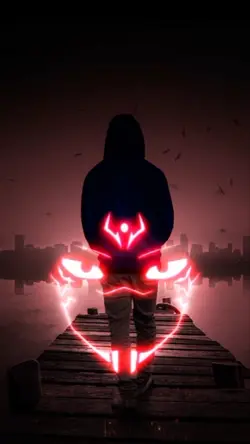 RED NEON ANIME