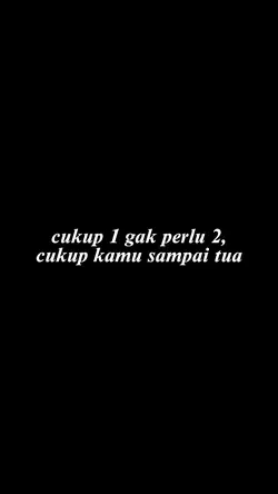 Cukup 1 gak perlu 2 
