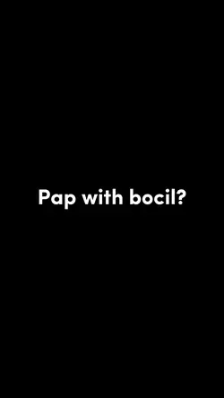 Pap with bocil 