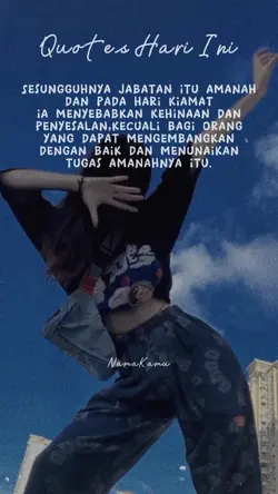 JABATAN ITU HANYA