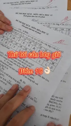 Mẫu điểm 10