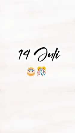 hbd 14 juli