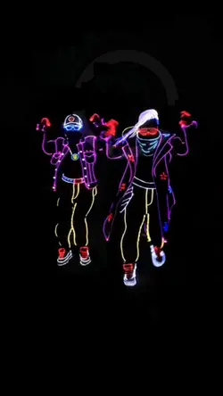EFEK NEON DANCE COOL
