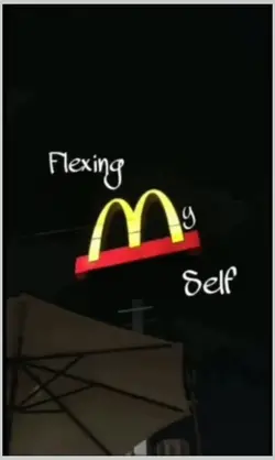 flexing my self 
