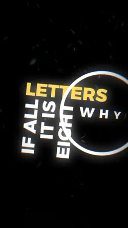 8 letters 