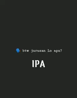 JURUSAN LU APA