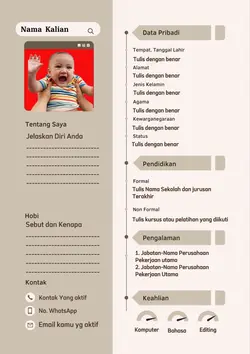 Templat Cv