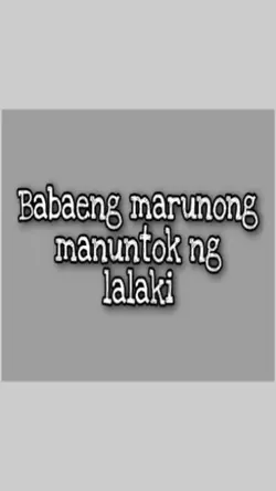 babaeng marunong 