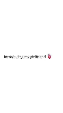 introducing my gf..