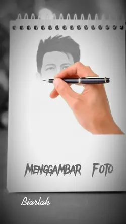 Menggambar Foto