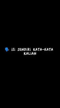 #GantiTextSendiri