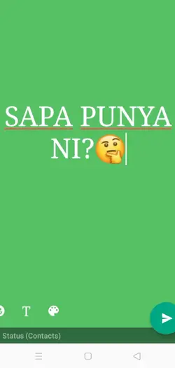 siapa punya ni?