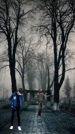 Dikejar zombie