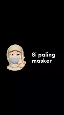 Foto pake Masker
