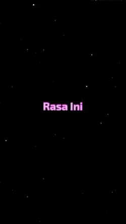 #RasaIni