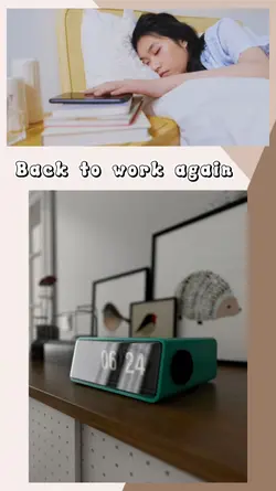 back to work again 