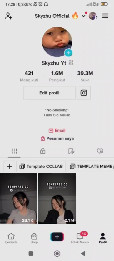 capcut template cover