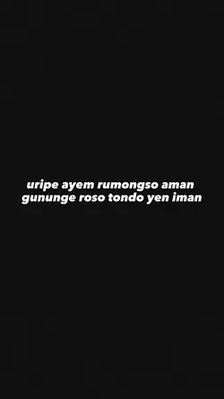 lirik sholawat 
