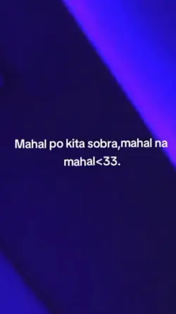 MAHAL MO EHH