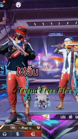 Mẫu trend Free Fire
