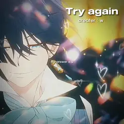 try again 