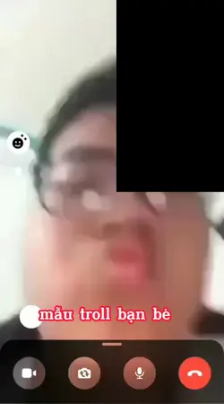 mẫu troll bạn bè