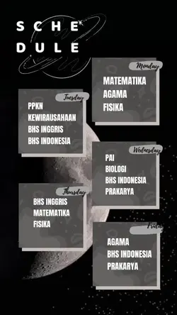 schedule