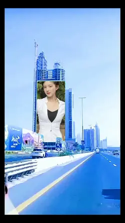 frame iklan tepi jln