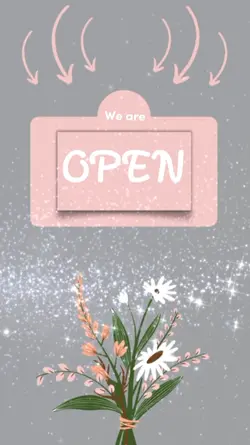 We are Open