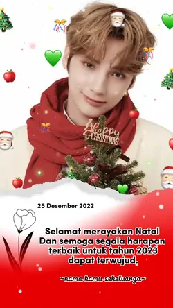 e card Ucapan Natal 