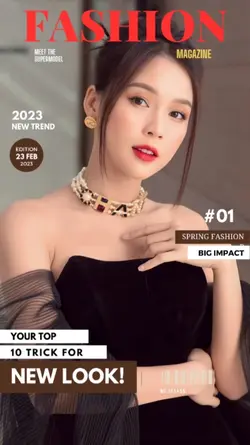 Bìa Tạp Chí Fashion