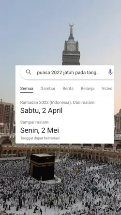 Bentar lagi puasa