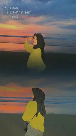 2 foto sunset