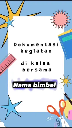 template bimbel