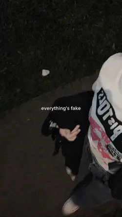 everything’s fake