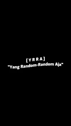 Yg Random² aja