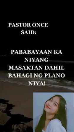pastor once said