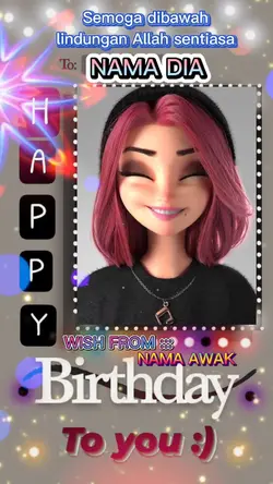 HAPPY BIRTHDAY