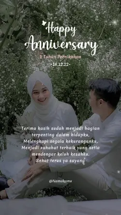 Happy Anniversary