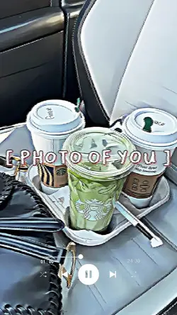 drinking coffee