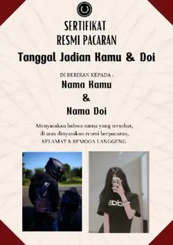 Sertifikat Pacaran