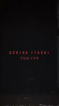 UCHIHA ITACHI