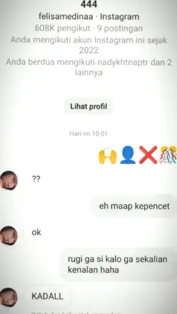 dm pertama
