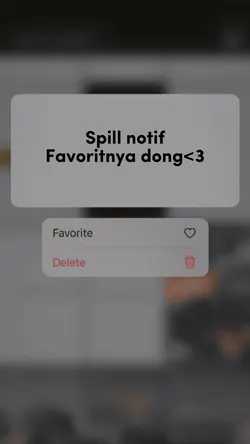 Spill notif favorit