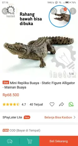 Hati" belanja online