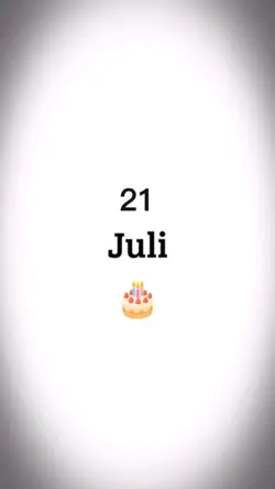 HBD 21 Juli 2022