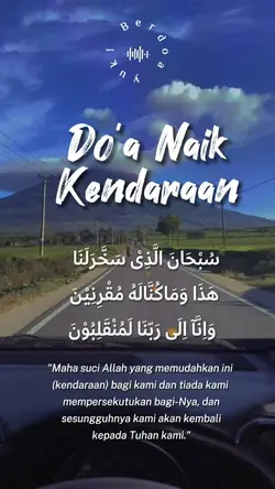 Doa Naik Kendaraan