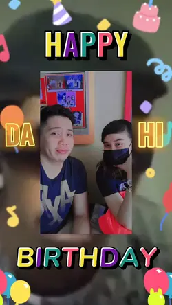 HAPPY BIRTHDAY DAHI